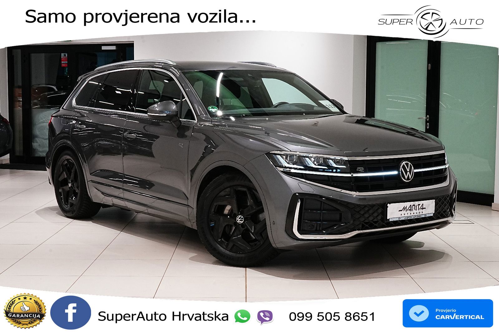 Volkswagen Touareg 3.0 V6 TDI (231 KS) 4MOTION Tiptronic ZRAČNI+ACC+4xGR SJED+KAM