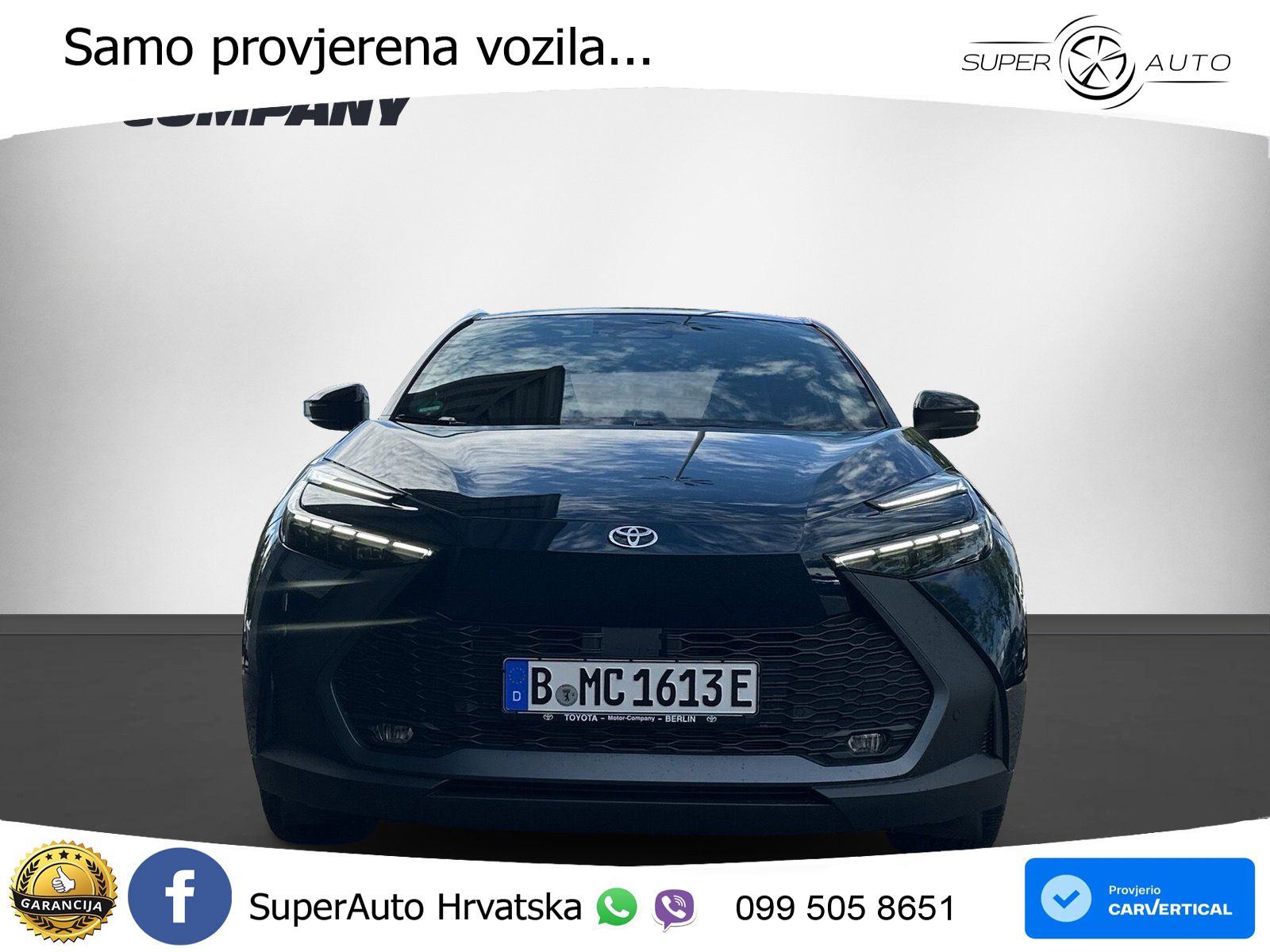 Toyota C-HR 2.0 (223 KS) PHEV e-CVT Teamplayer LED+GR SJED+ACC