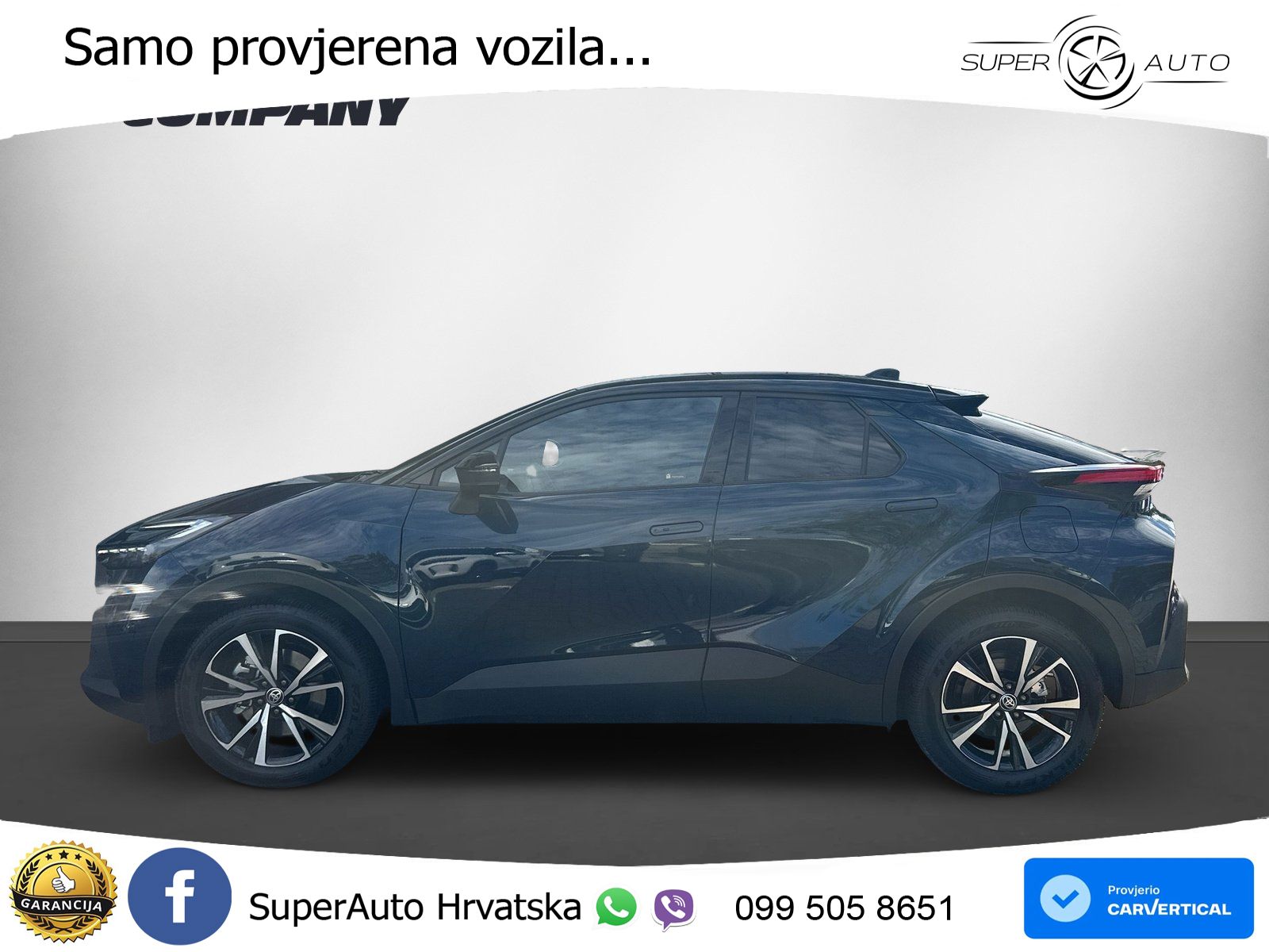 Toyota C-HR 2.0 (223 KS) PHEV e-CVT Teamplayer LED+GR SJED+ACC