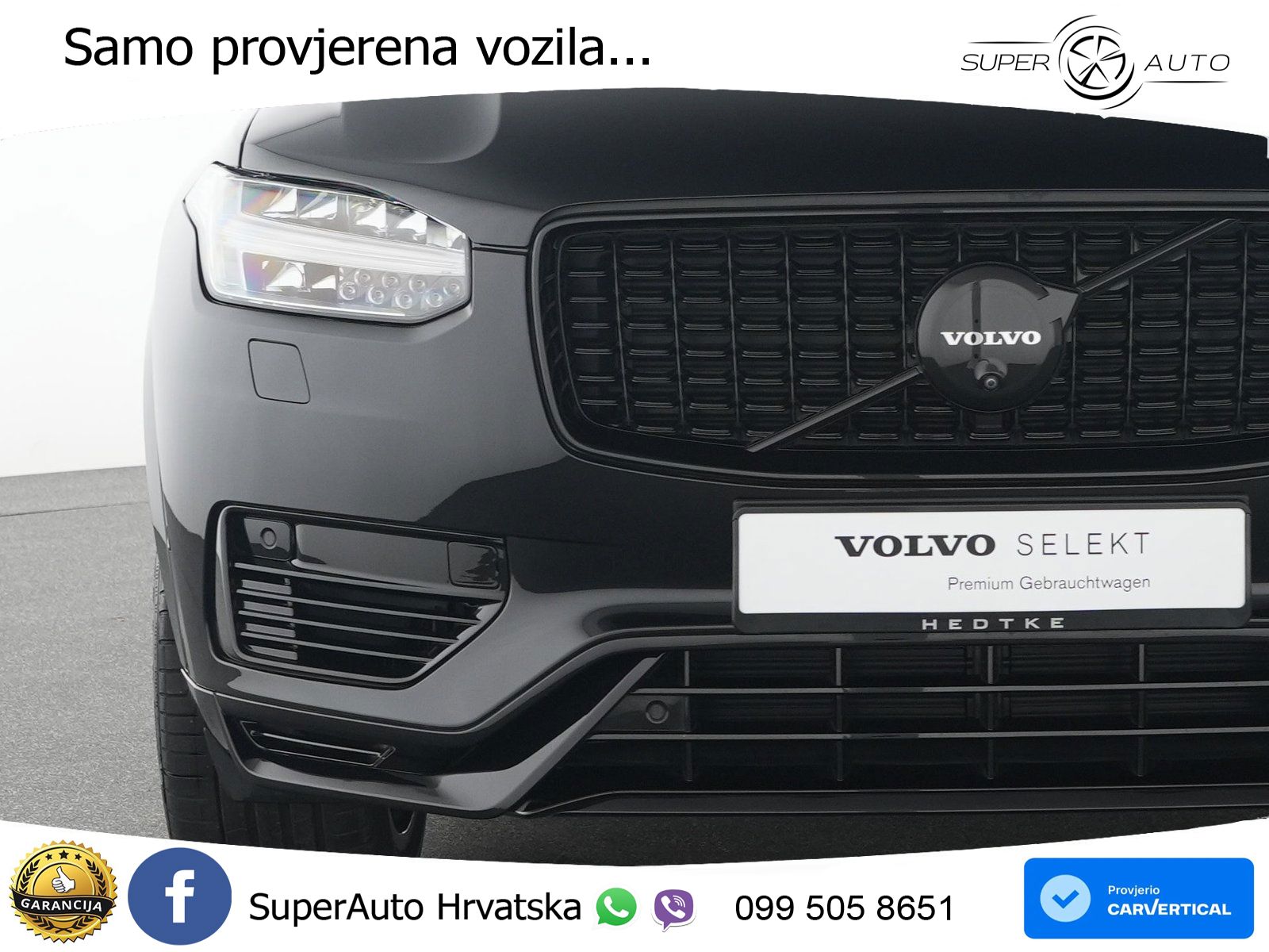 Volvo XC90 2.0 T8 AWD Automatic LED+GR SJED+ACC