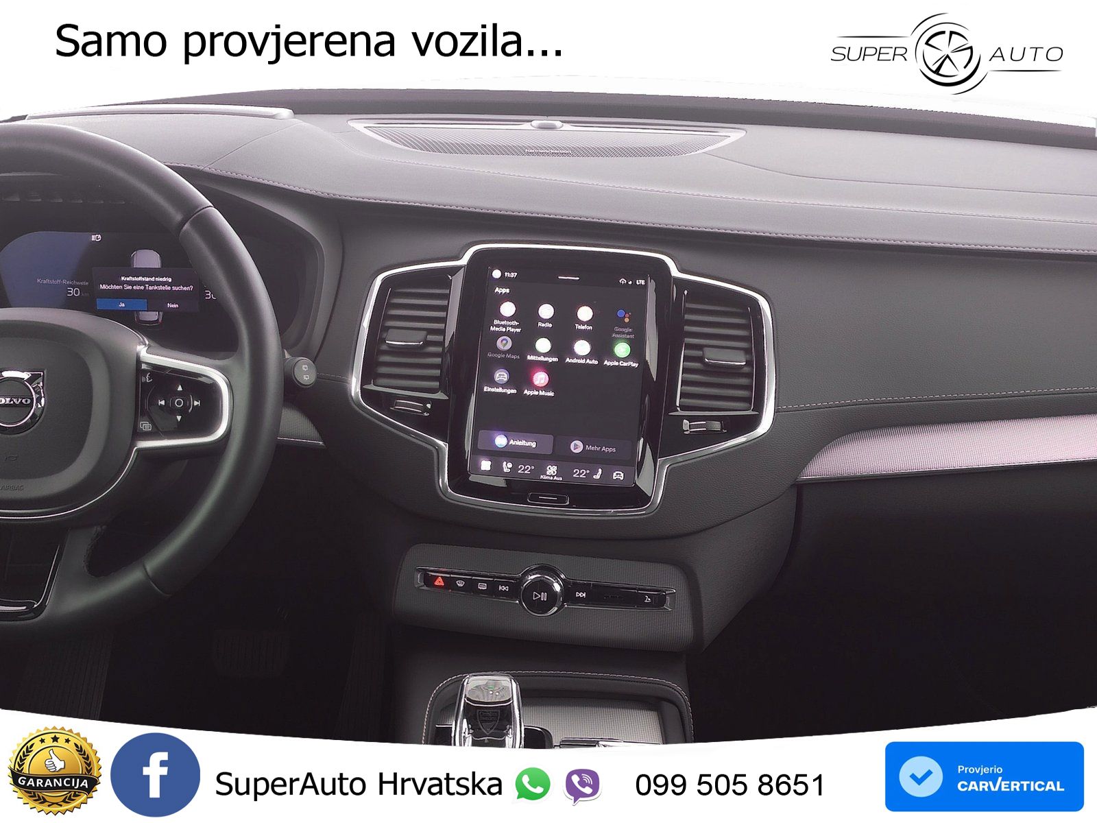 Volvo XC90 2.0 T8 AWD Automatic LED+GR SJED+ACC