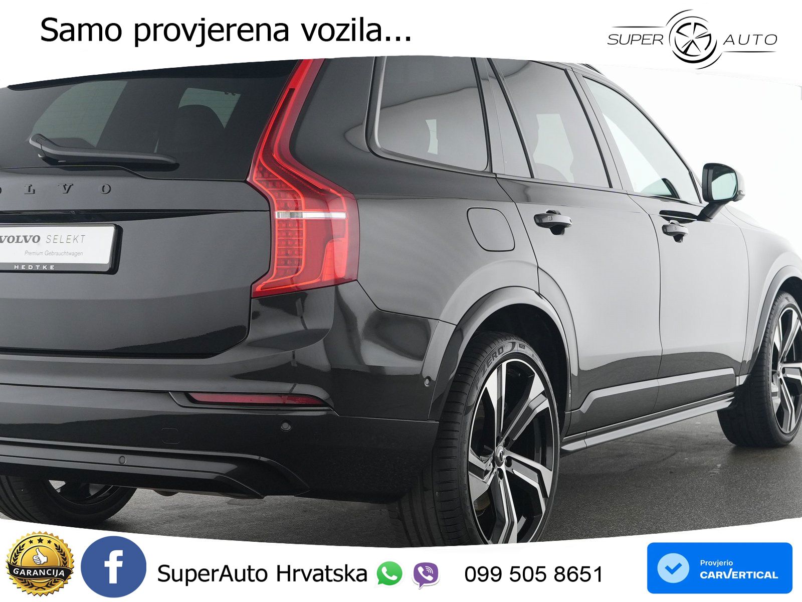 Volvo XC90 2.0 T8 AWD Automatic LED+GR SJED+ACC