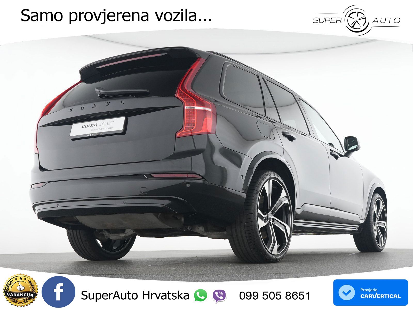 Volvo XC90 2.0 T8 AWD Automatic LED+GR SJED+ACC