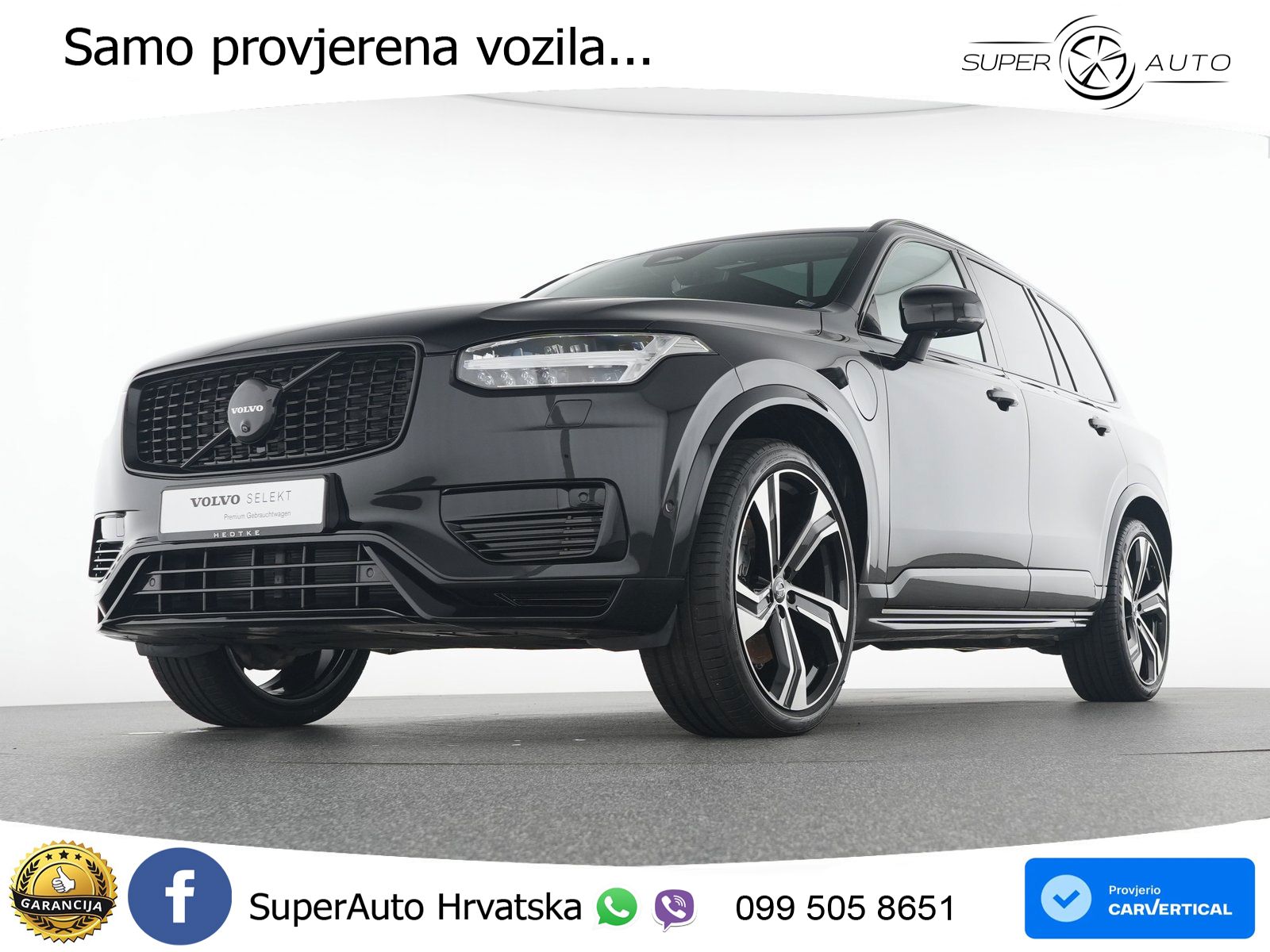 Volvo XC90 2.0 T8 AWD Automatic LED+GR SJED+ACC