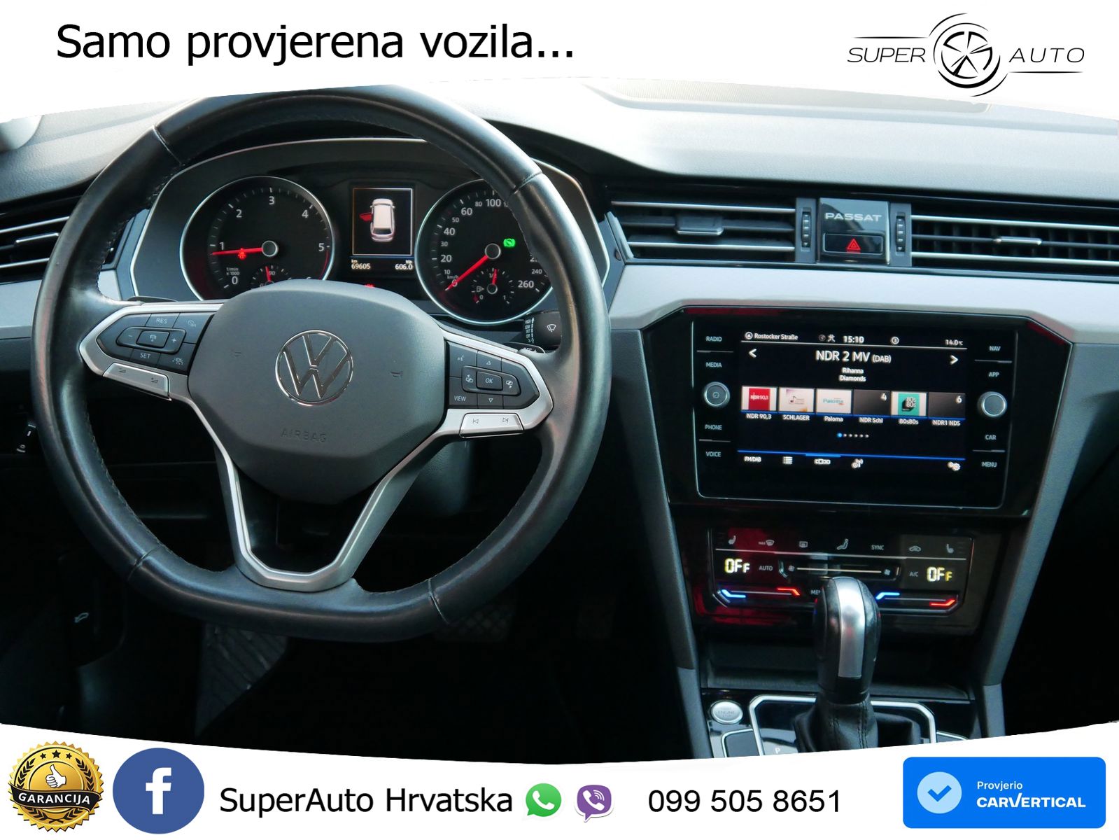 Volkswagen Passat Variant 2.0 TDI (150 KS) DSG Business LED+GR SJED+ACC