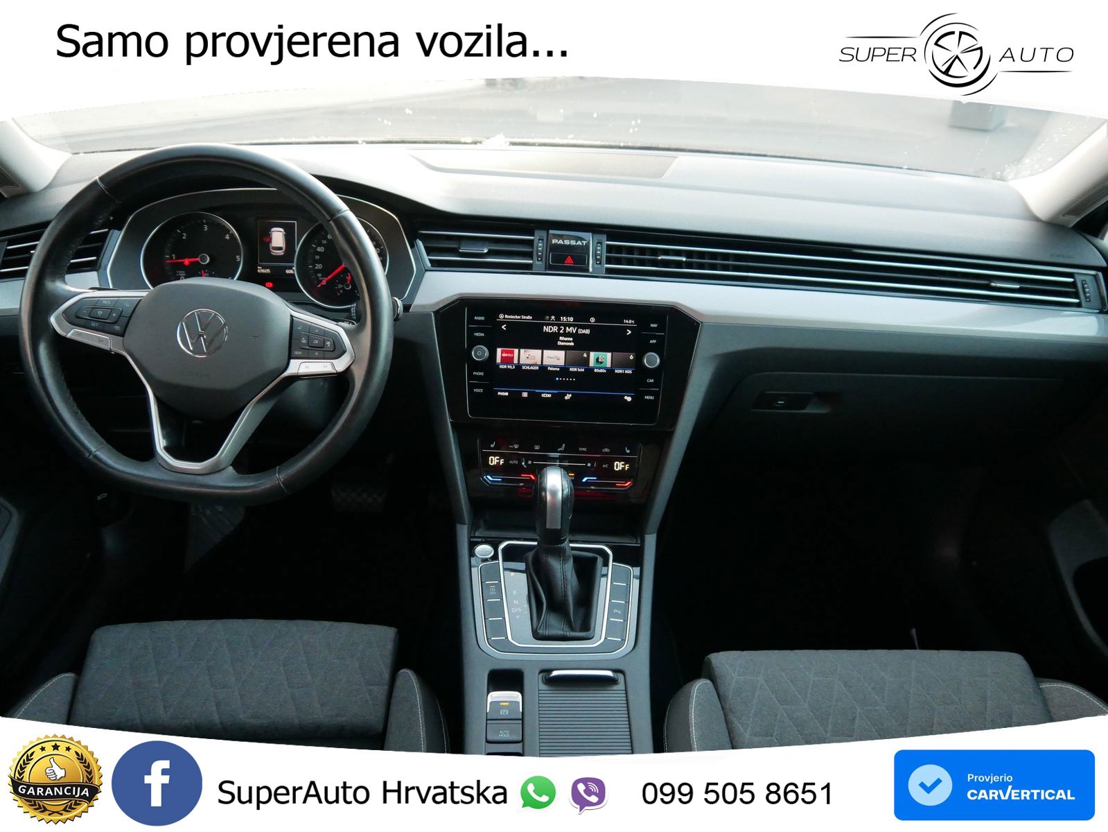 Volkswagen Passat Variant 2.0 TDI (150 KS) DSG Business LED+GR SJED+ACC
