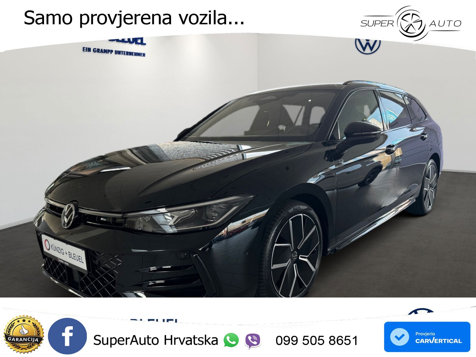 Volkswagen Passat Variant 2.0 TDI (193 KS) 4MOTION DSG R-Line LED+GR SJED+ACC