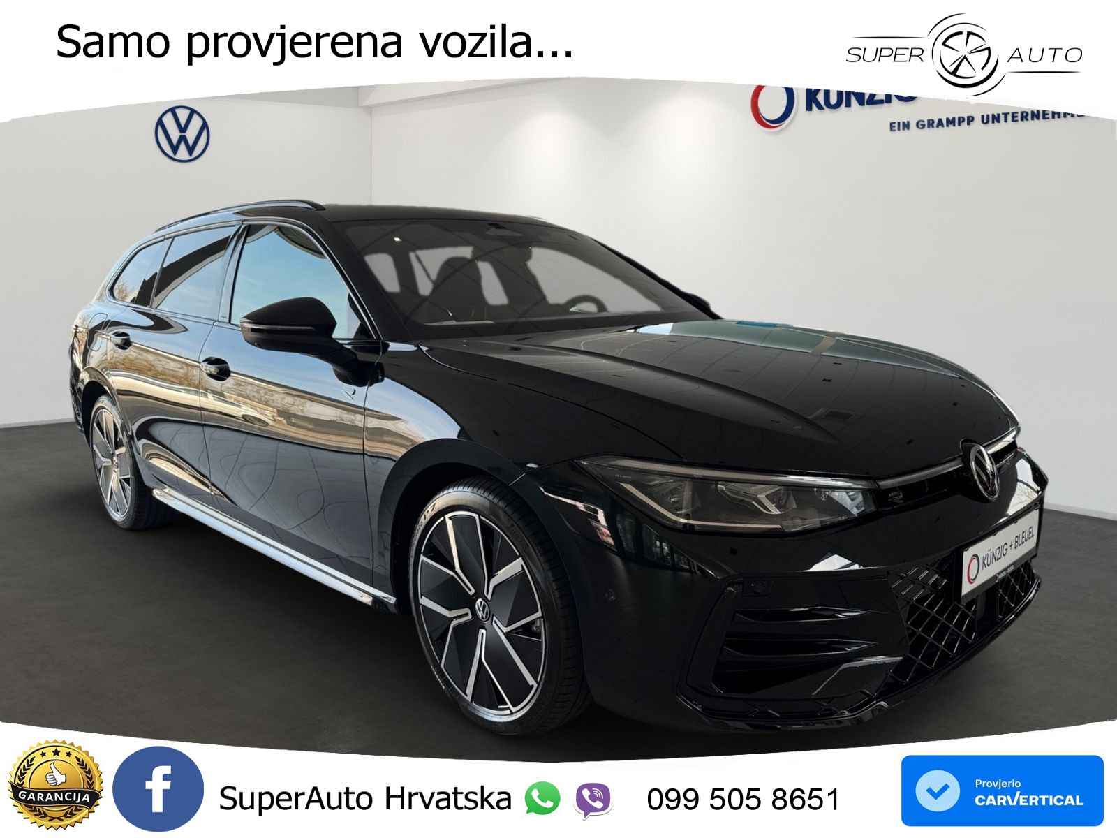 Volkswagen Passat Variant 2.0 TDI (193 KS) 4MOTION DSG R-Line LED+GR SJED+ACC