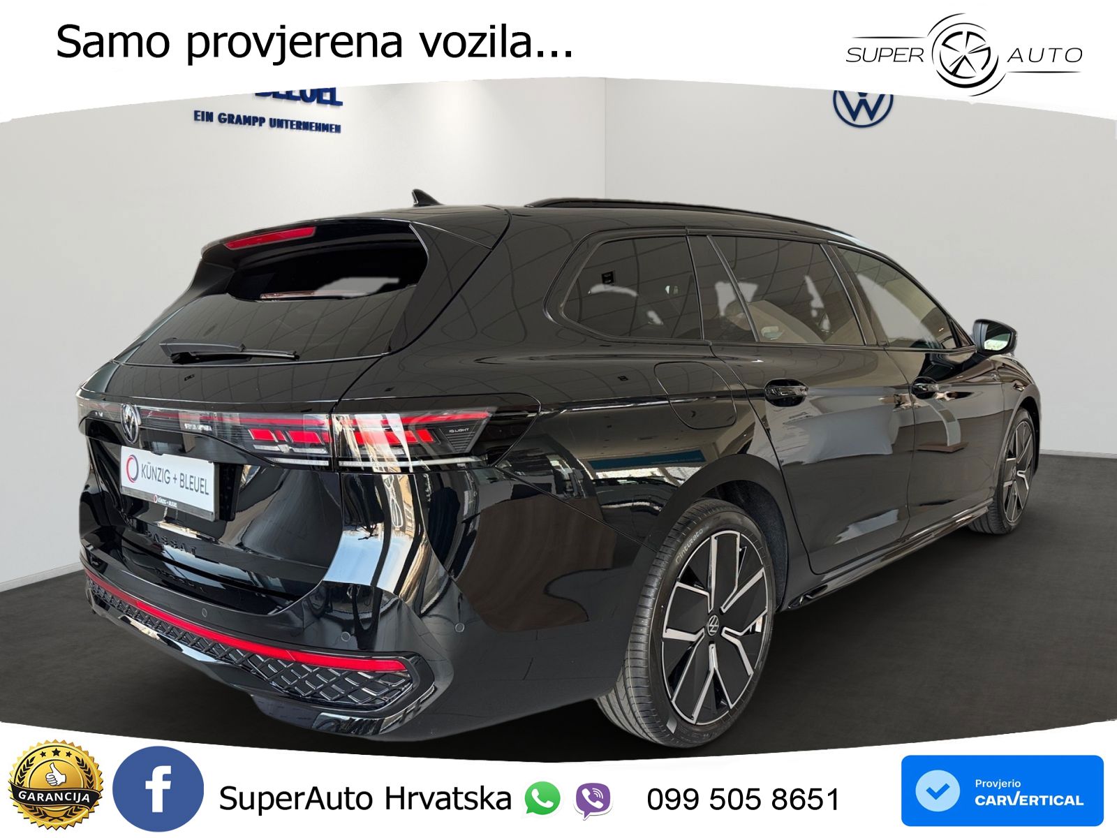 Volkswagen Passat Variant 2.0 TDI (193 KS) 4MOTION DSG R-Line LED+GR SJED+ACC