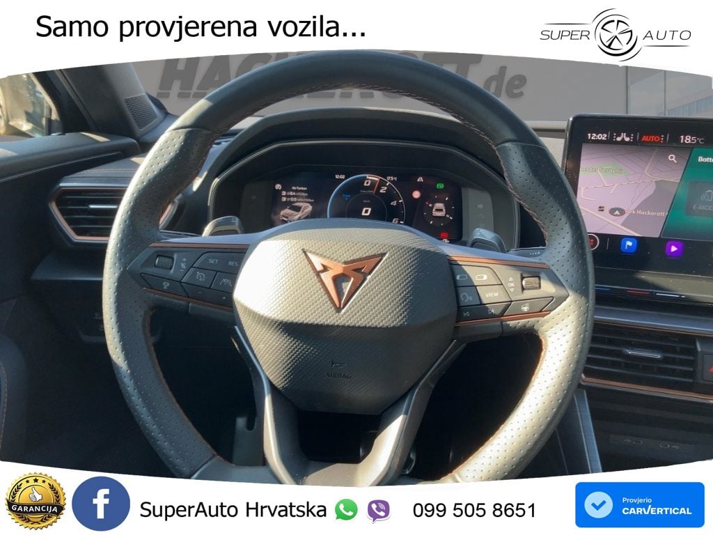 Cupra Formentor 1.4 TSI (245 KS) e-Hybrid DSG VZ MATRIX+GR SJED+KAM