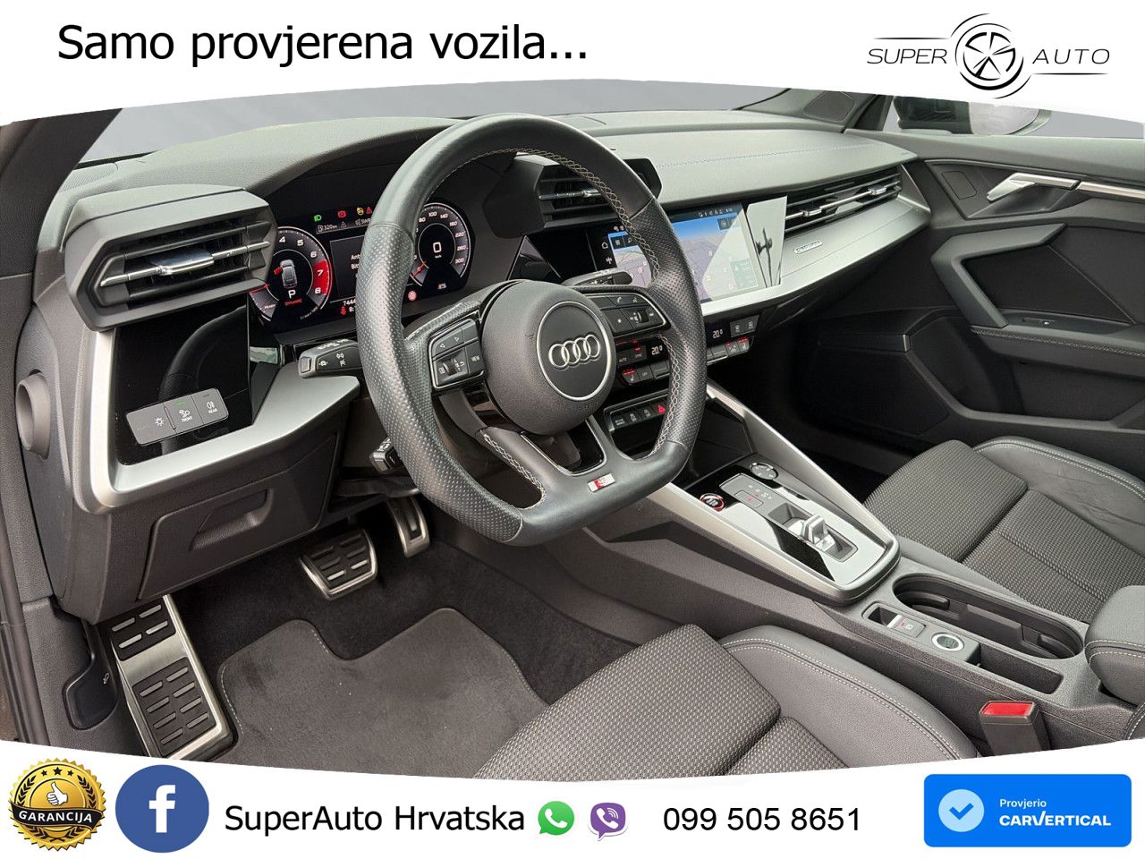 Audi S3 2.0 TFSI (310 KS) quattro S tronic MATRIX+GR SJED+KAM