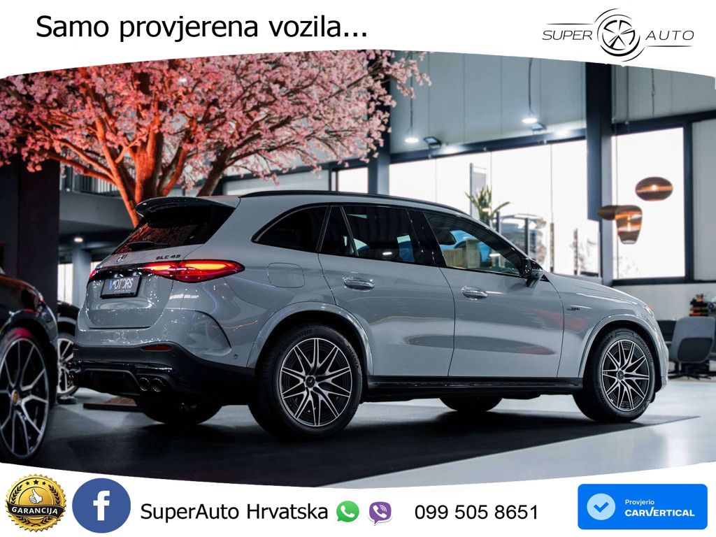 Mercedes AMG GLC 43 (421 KS) 4MATIC AMG SPEEDSHIFT MCT 9G ACC+HEAD+GR SJED+360+PANO