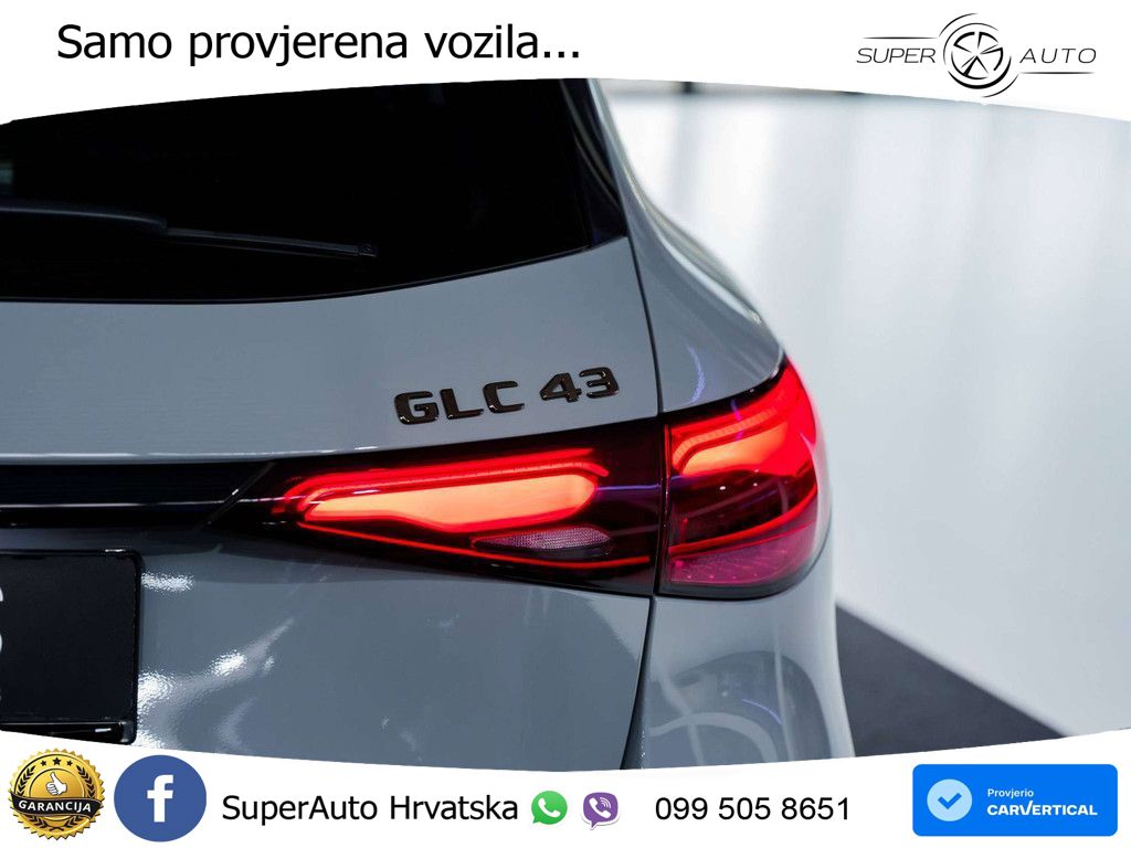Mercedes AMG GLC 43 (421 KS) 4MATIC AMG SPEEDSHIFT MCT 9G ACC+HEAD+GR SJED+360+PANO