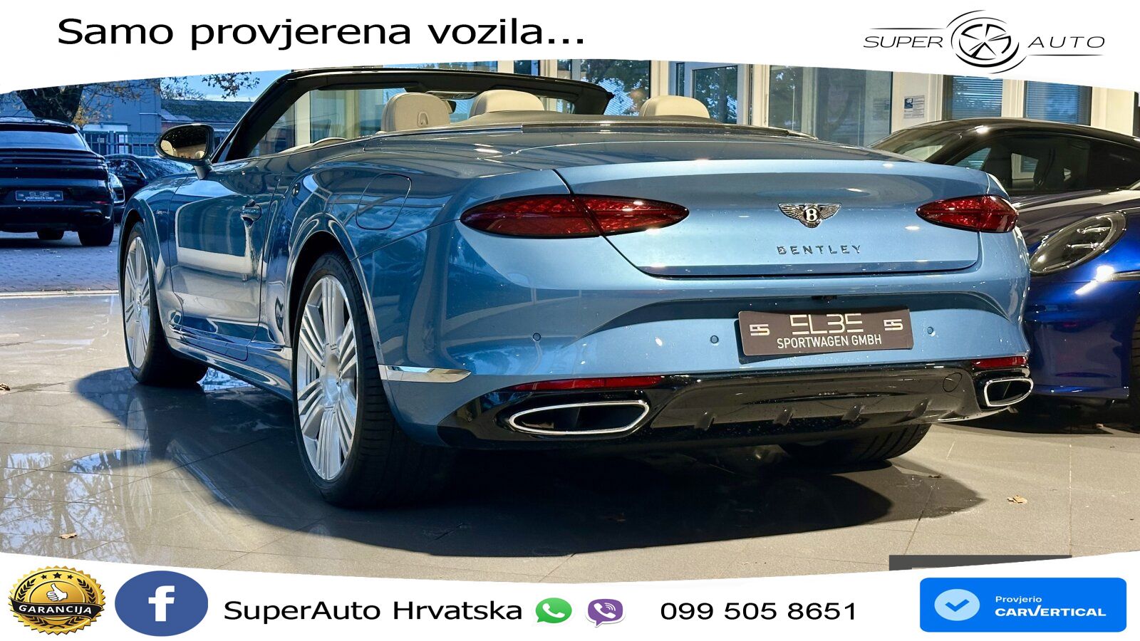 Bentley Continental GTC IV 4.0 V8 TFSi (680 KS) AWD DCT LED+GR SJED+ACC