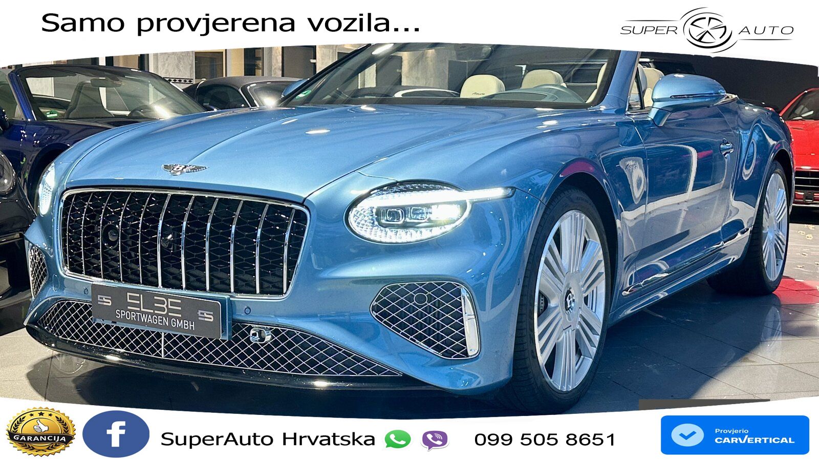 Bentley Continental GTC IV 4.0 V8 TFSi (680 KS) AWD DCT LED+GR SJED+ACC