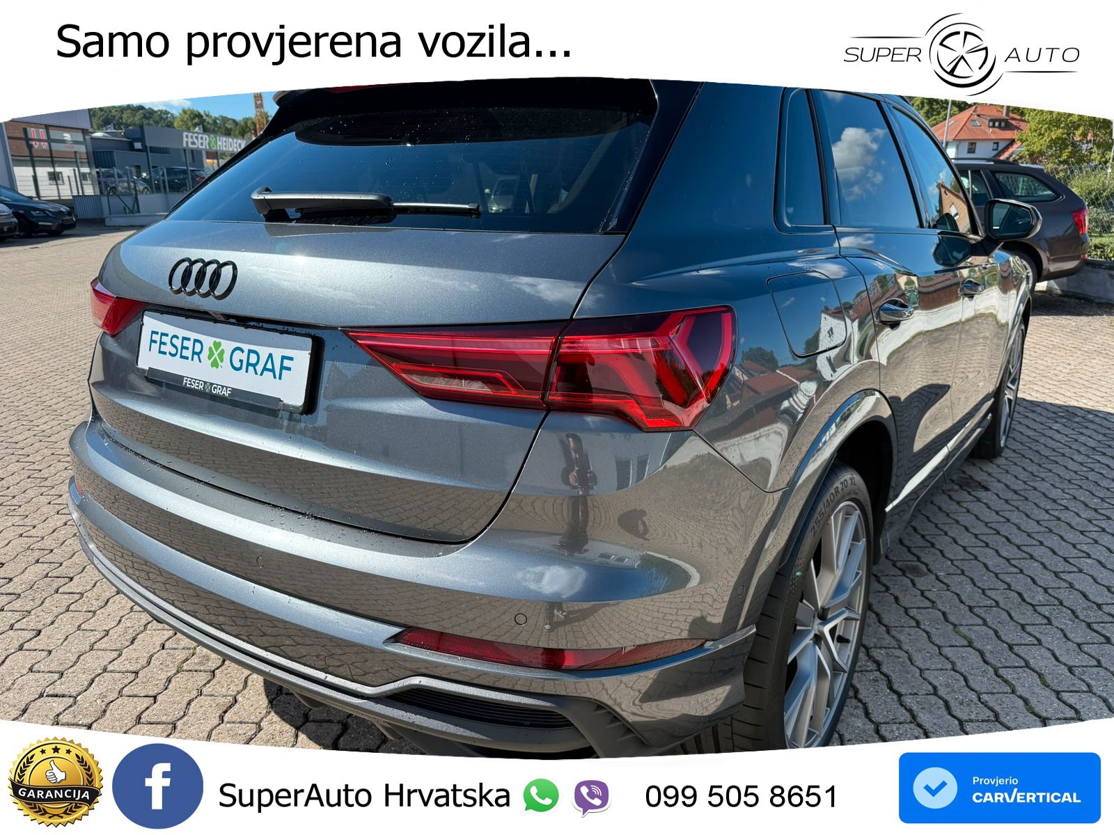 Audi Q3 35 TDI (150 KS) quattro S tronic S line MATRIX+GR SJED+KAM