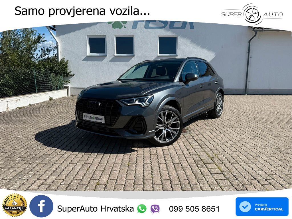 Audi Q3 35 TDI (150 KS) quattro S tronic S line MATRIX+GR SJED+KAM