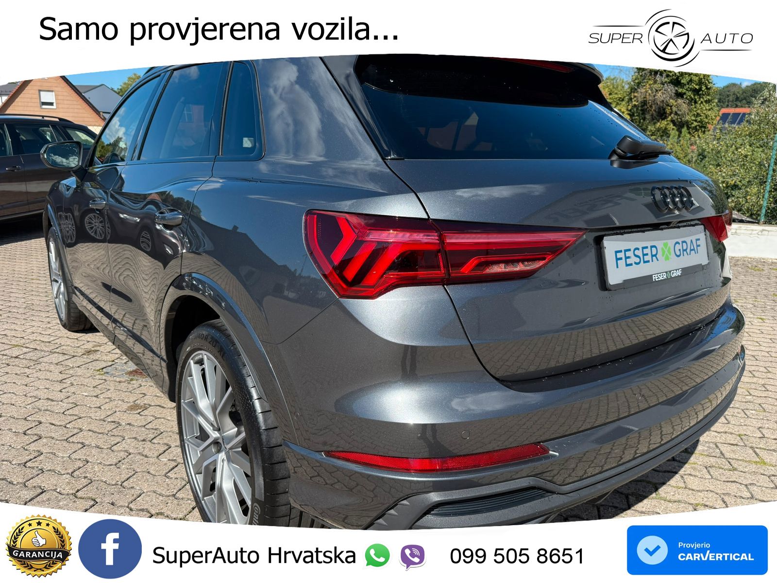 Audi Q3 35 TDI (150 KS) quattro S tronic S line MATRIX+GR SJED+KAM