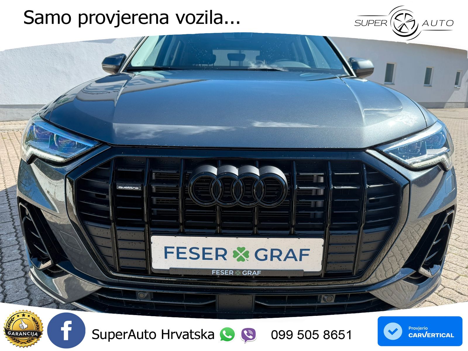 Audi Q3 35 TDI (150 KS) quattro S tronic S line MATRIX+GR SJED+KAM
