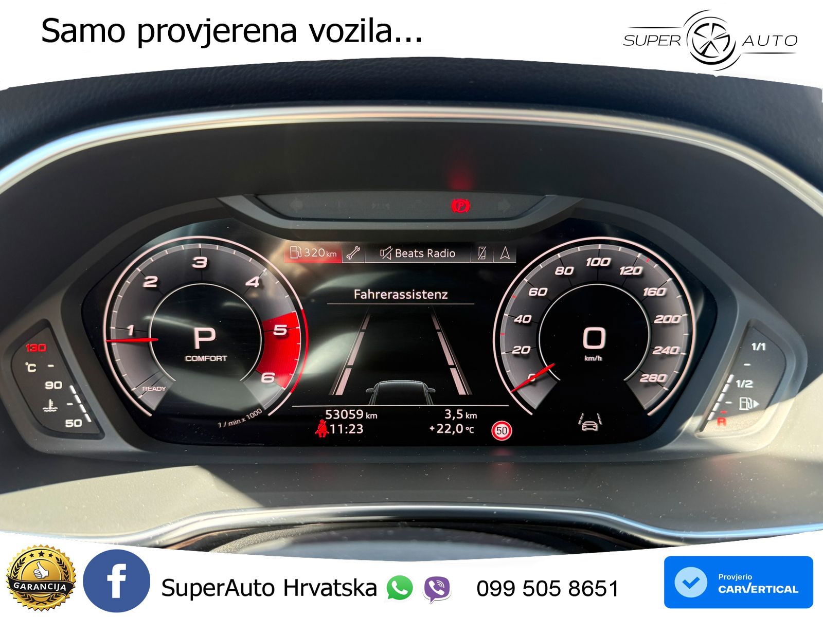 Audi Q3 35 TDI (150 KS) quattro S tronic S line MATRIX+GR SJED+KAM