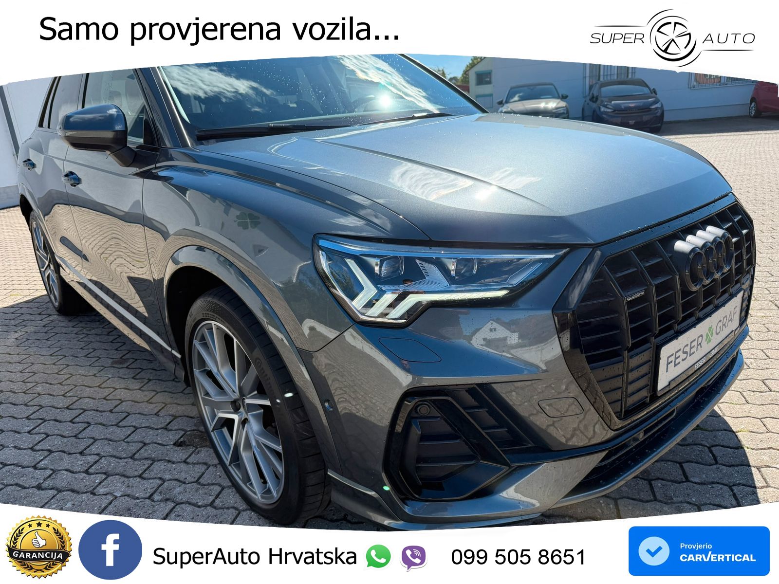 Audi Q3 35 TDI (150 KS) quattro S tronic S line MATRIX+GR SJED+KAM