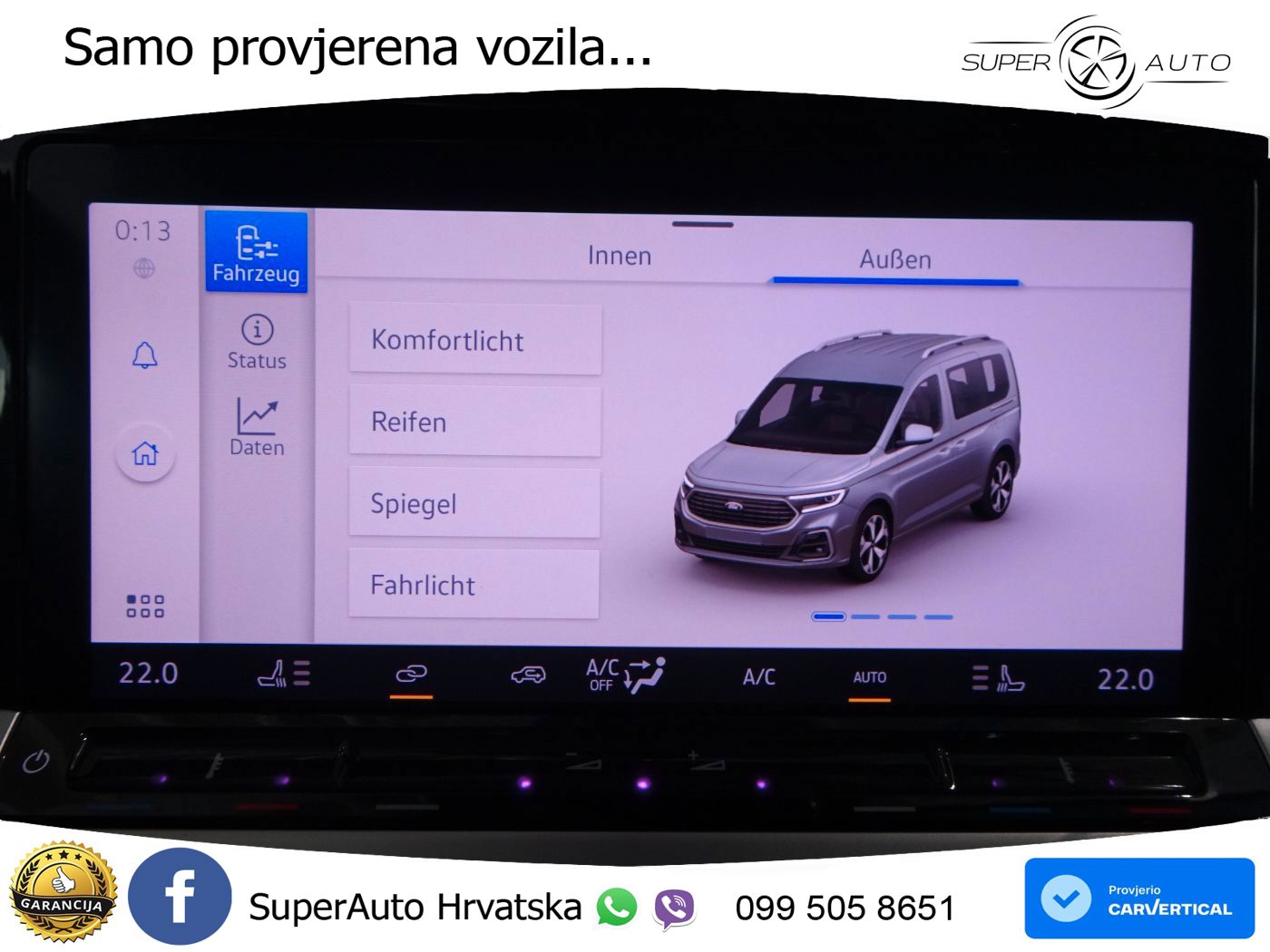 Ford Transit Connect Limited PHEV L1 iACC*TWA*NAV*PDC 150 KS