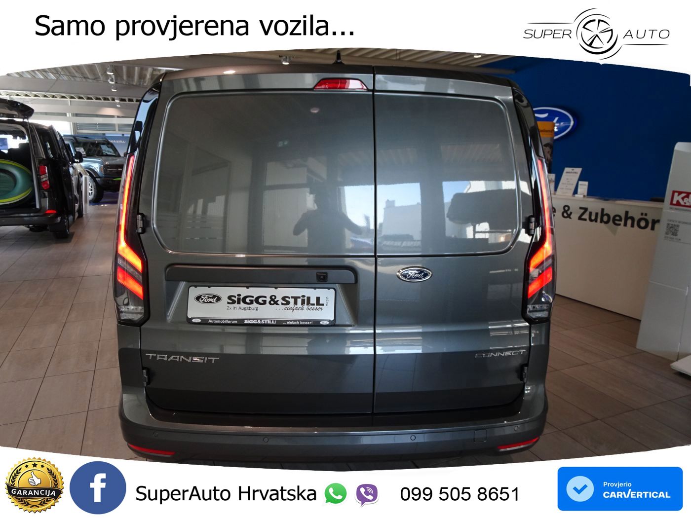 Ford Transit Connect Limited PHEV L1 iACC*TWA*NAV*PDC 150 KS