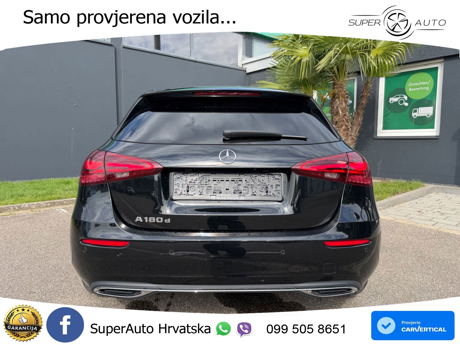 Mercedes-Benz A 180d 8G-DCT