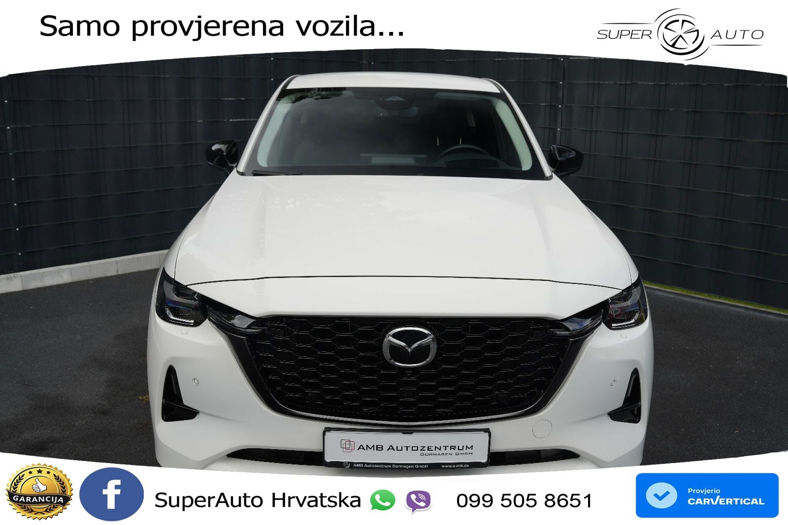 Mazda CX-60 3.3 e-Skyactiv D (200 KS) Automatic LED+GR SJED+ACC