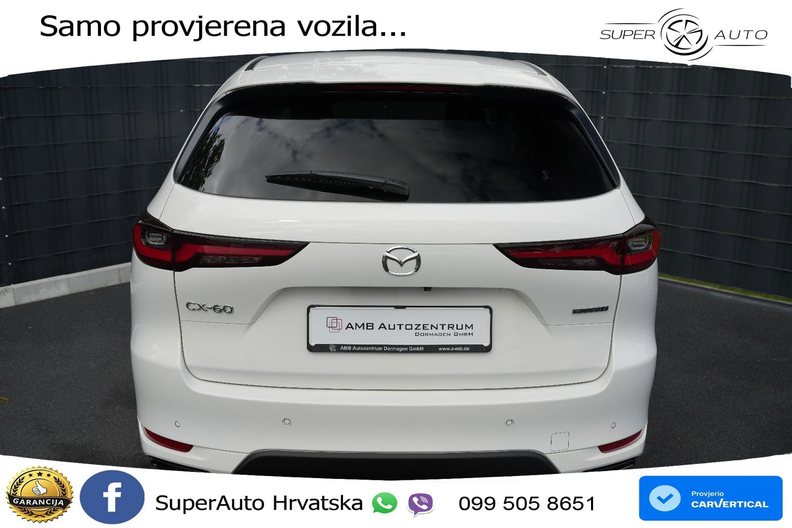 Mazda CX-60 3.3 e-Skyactiv D (200 KS) Automatic LED+GR SJED+ACC
