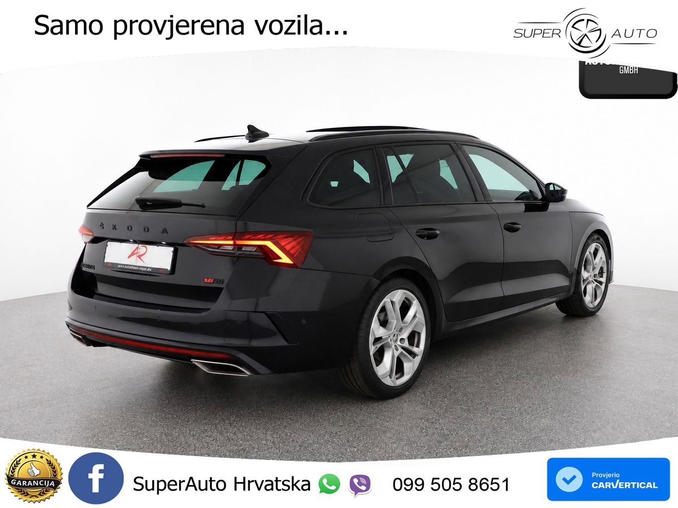 Škoda Octavia Combi RS 2.0 TDI (200 KS) 4x4 DSG
