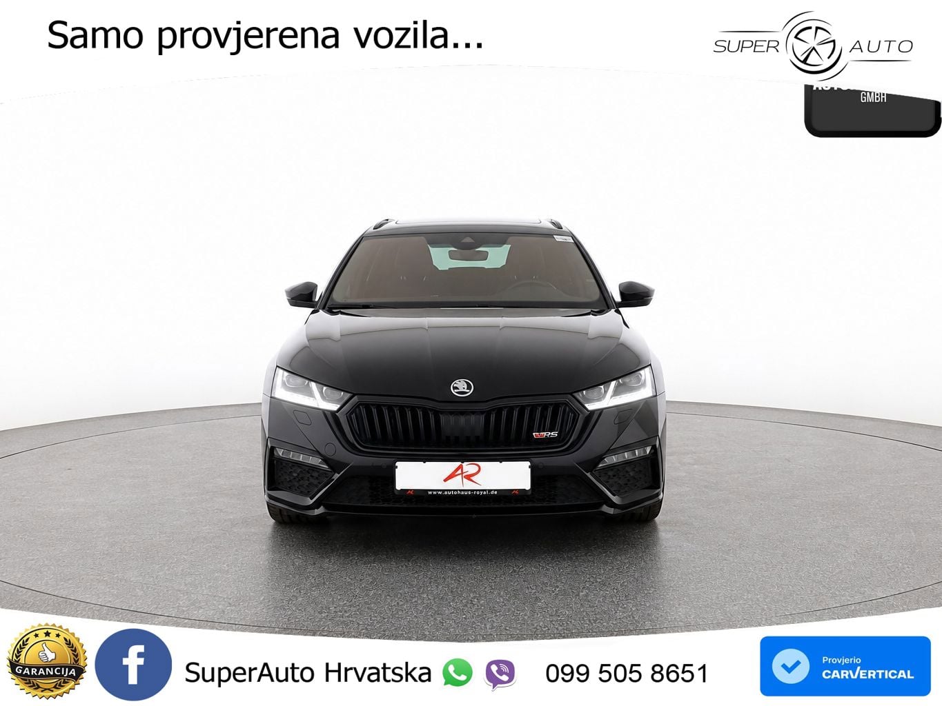 Škoda Octavia Combi RS 2.0 TDI (200 KS) 4x4 DSG