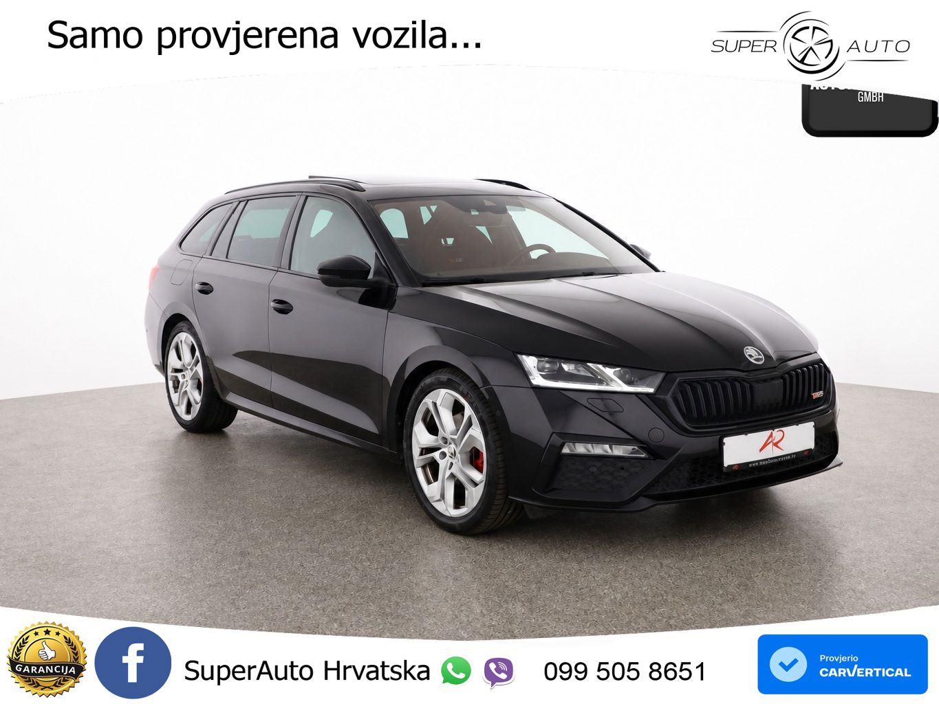 Škoda Octavia Combi RS 2.0 TDI (200 KS) 4x4 DSG