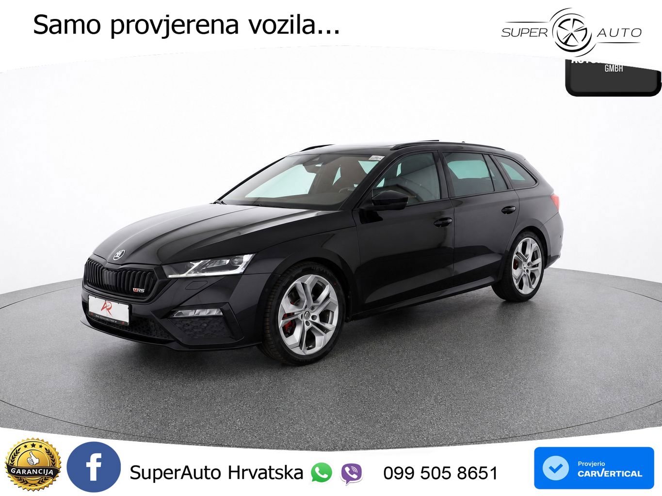 Škoda Octavia Combi RS 2.0 TDI (200 KS) 4x4 DSG