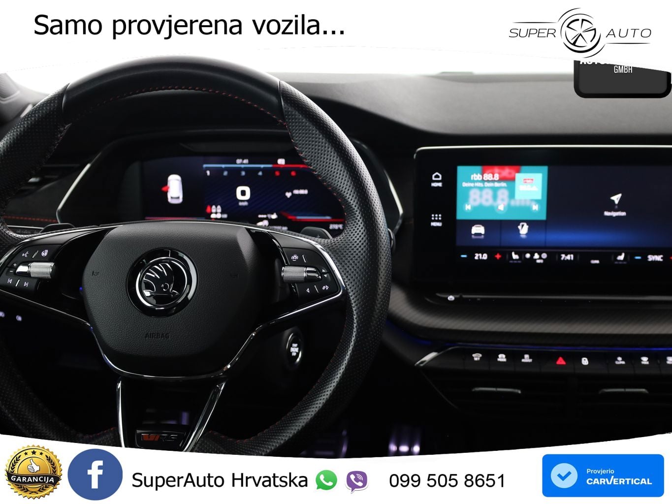 Škoda Octavia Combi RS 2.0 TDI (200 KS) 4x4 DSG