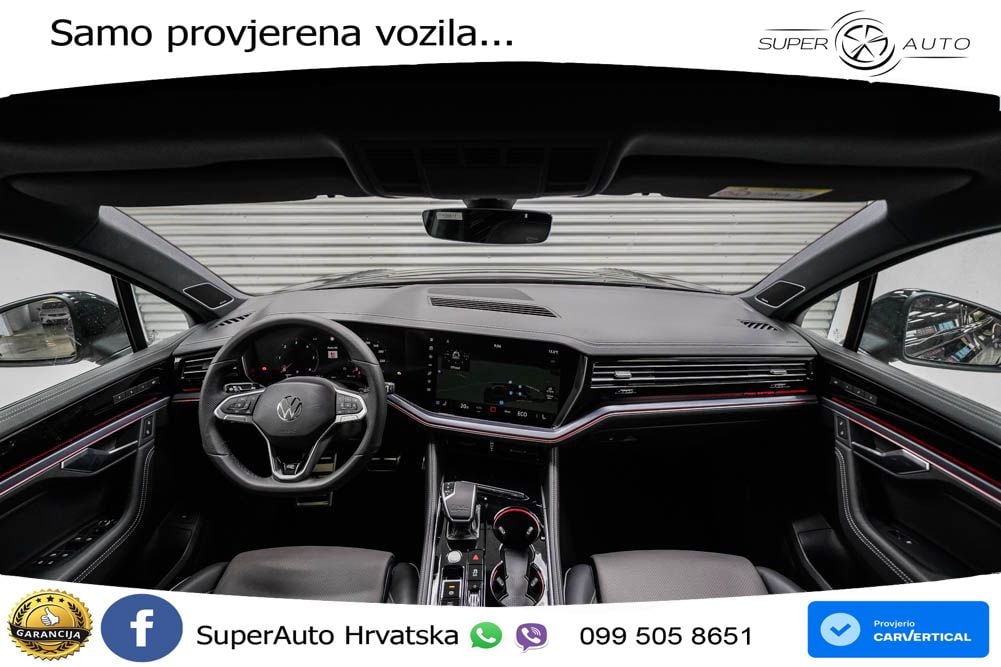 Volkswagen Touareg 3.0 V6 TDI (286 KS) 4MOTION Tiptronic R-Line ZRAČNI+ACC+GR SJED+KAM+PANO