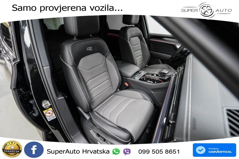 Volkswagen Touareg 3.0 V6 TDI (286 KS) 4MOTION Tiptronic R-Line ZRAČNI+ACC+GR SJED+KAM+PANO