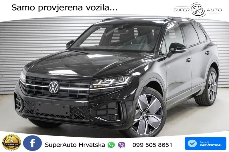 Volkswagen Touareg 3.0 V6 TDI (286 KS) 4MOTION Tiptronic R-Line ZRAČNI+ACC+GR SJED+KAM+PANO
