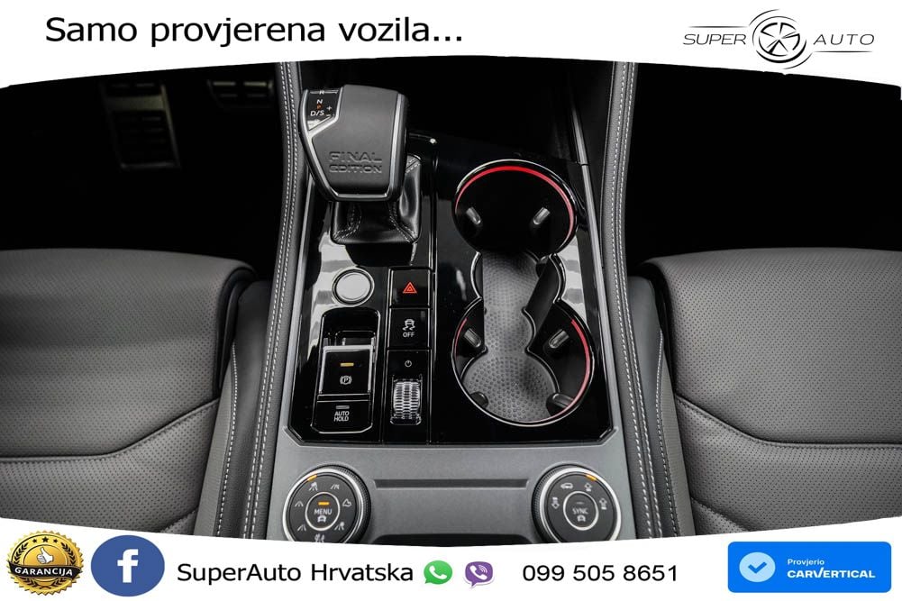 Volkswagen Touareg 3.0 V6 TDI (286 KS) 4MOTION Tiptronic R-Line ZRAČNI+ACC+GR SJED+KAM+PANO