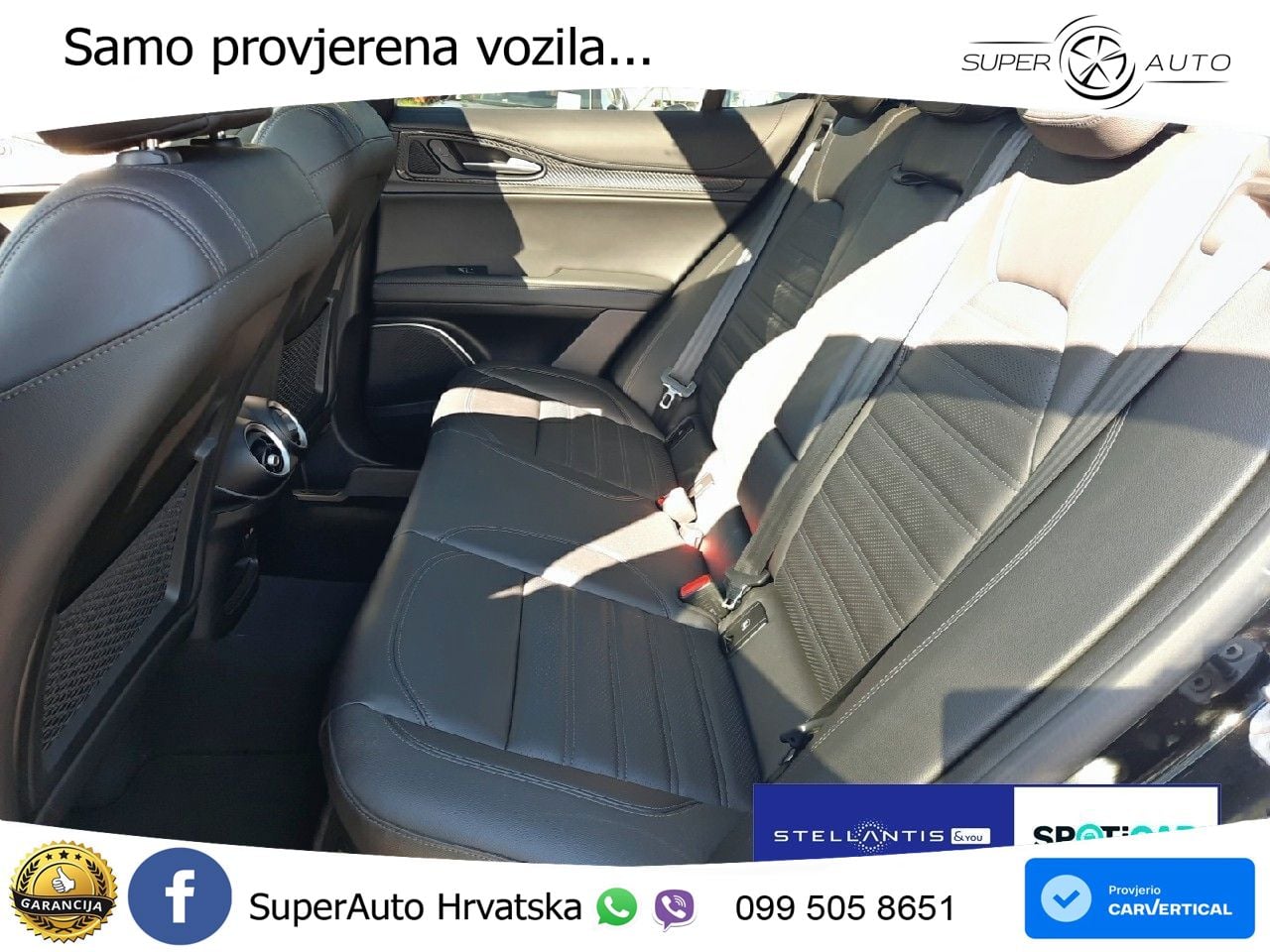 Alfa Romeo Stelvio Quadrifoglio 2.9 V6 Bi-Turbo (520 KS) Q4 Automatic LED+GR SJED+ACC