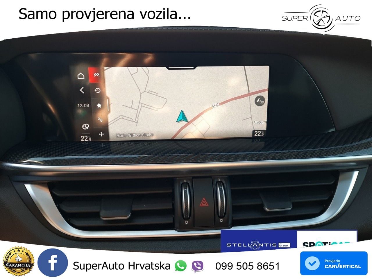 Alfa Romeo Stelvio Quadrifoglio 2.9 V6 Bi-Turbo (520 KS) Q4 Automatic LED+GR SJED+ACC