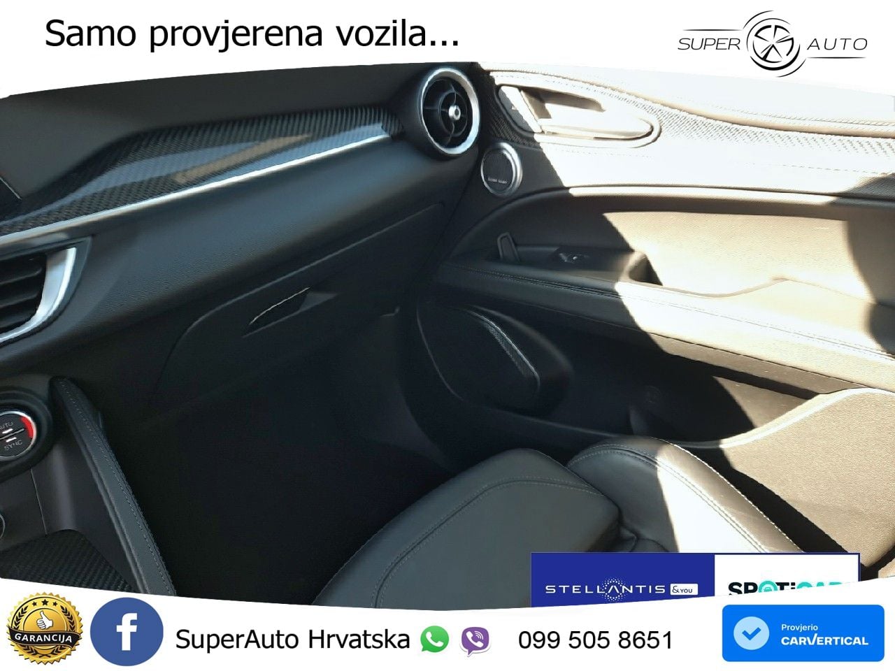 Alfa Romeo Stelvio Quadrifoglio 2.9 V6 Bi-Turbo (520 KS) Q4 Automatic LED+GR SJED+ACC