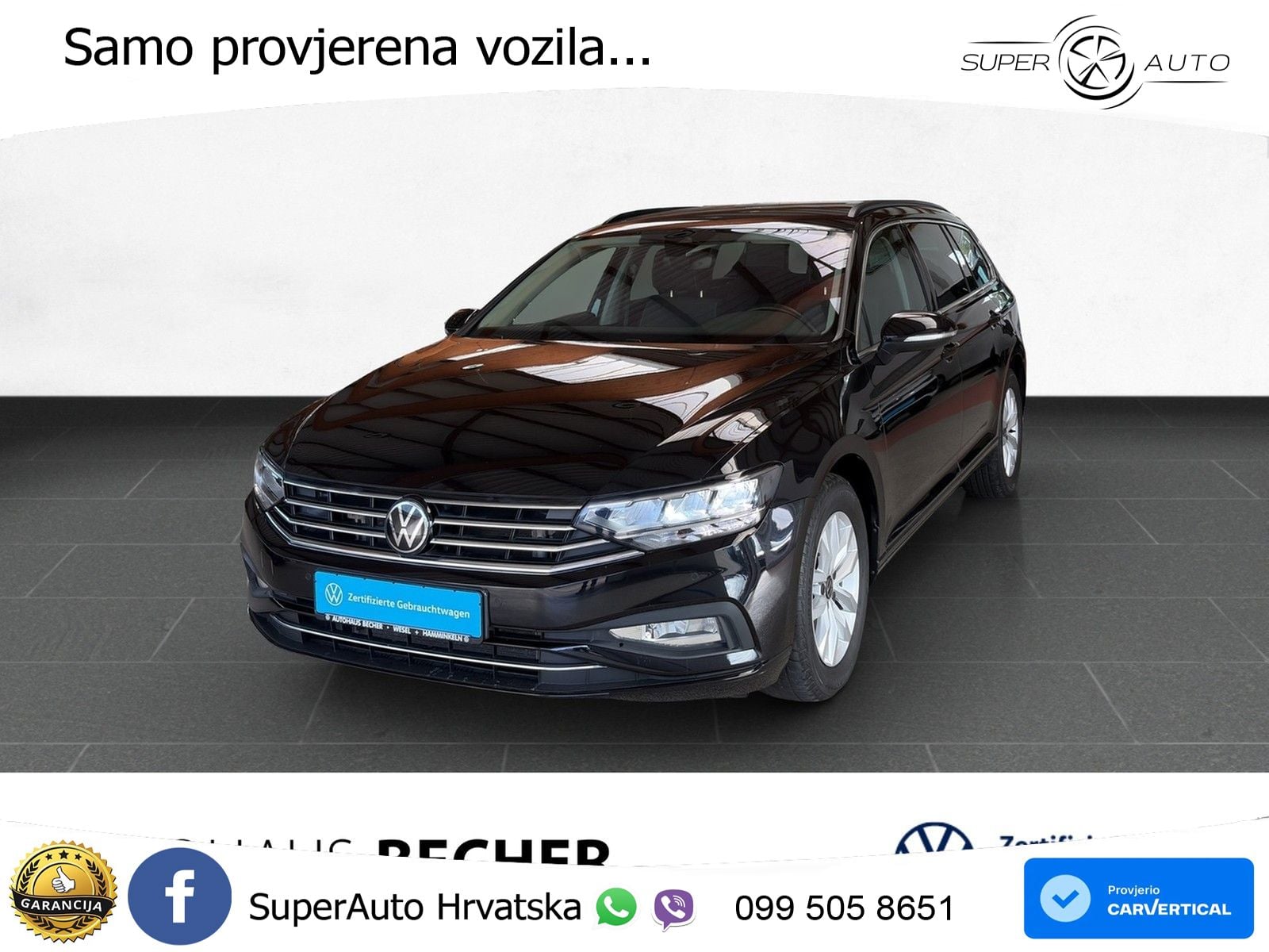 Volkswagen Passat Variant 2.0 TDI (150 KS) DSG Business LED+GR SJED+ACC