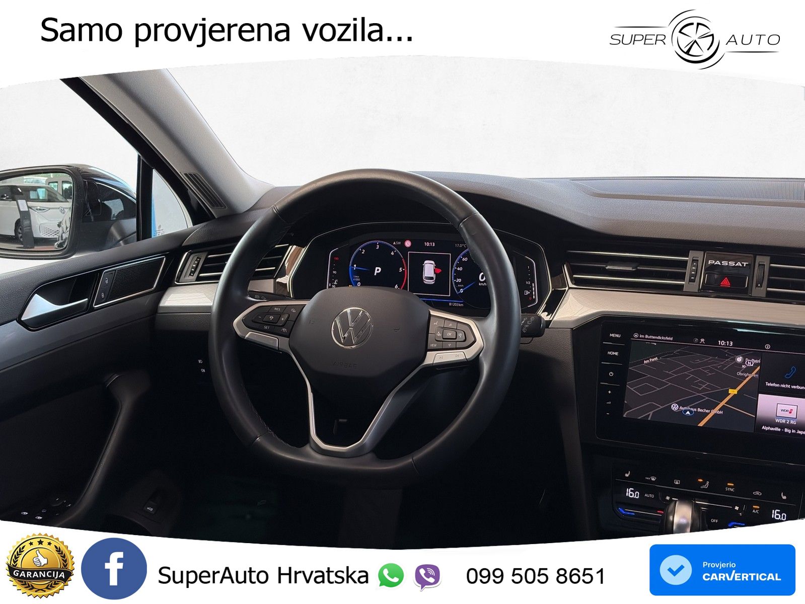 Volkswagen Passat Variant 2.0 TDI (150 KS) DSG Business LED+GR SJED+ACC