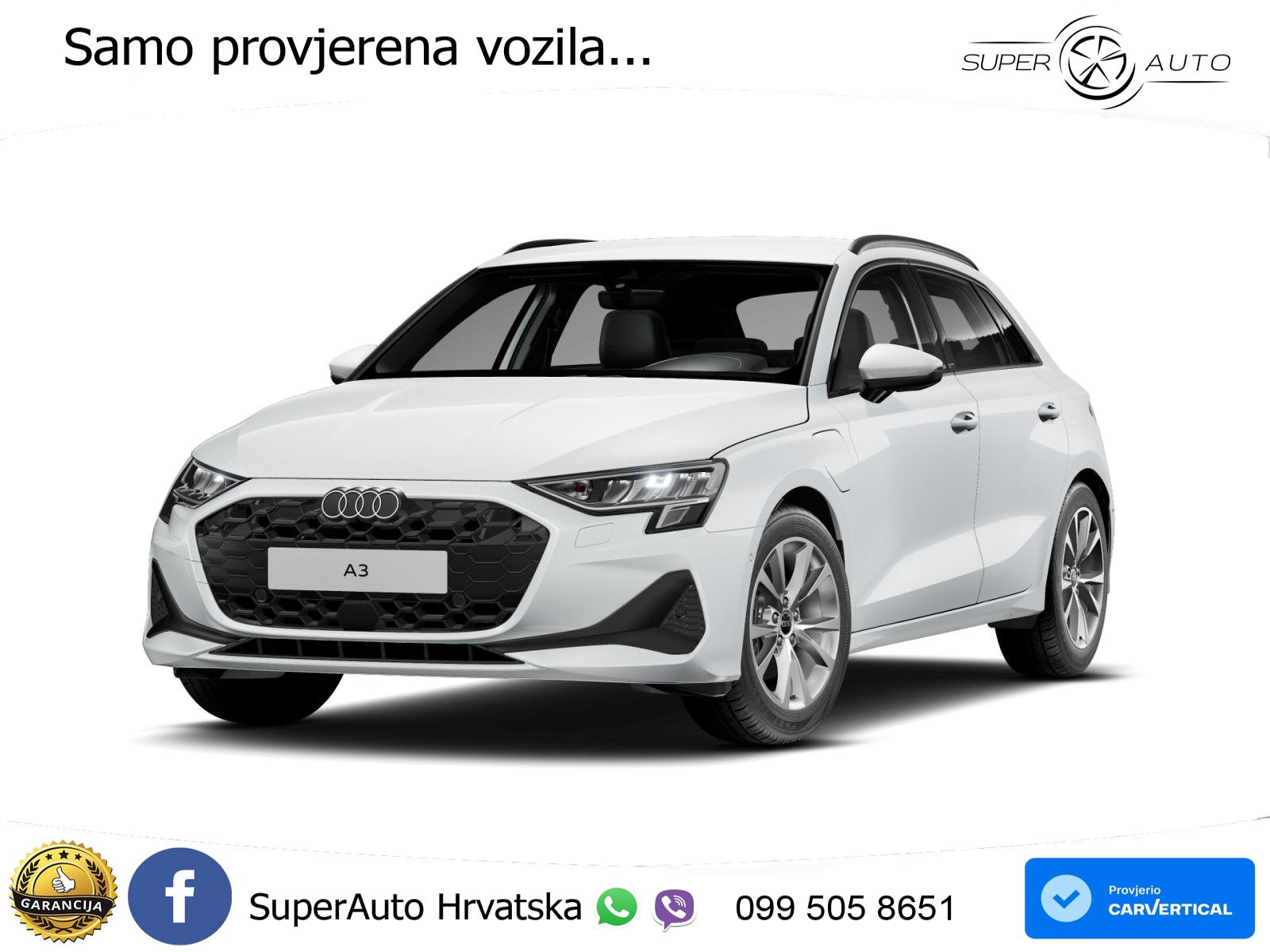 Audi A3 40 TFSIe (204 KS) S tronic LED+GR SJED+ACC