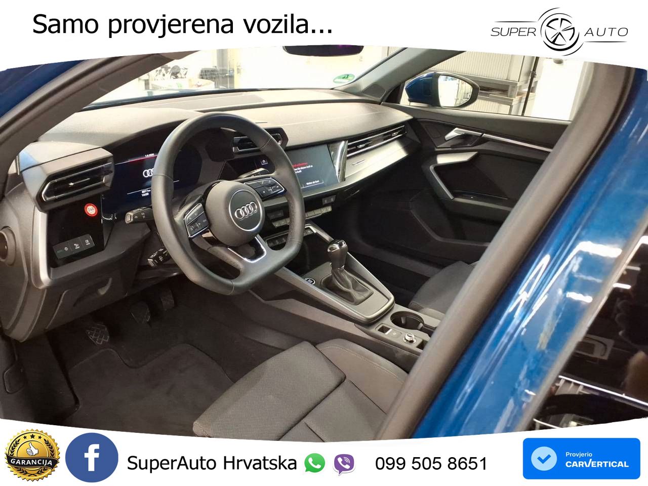 Audi A3 35 TFSI (150 KS) S line LED+GR SJED+ACC