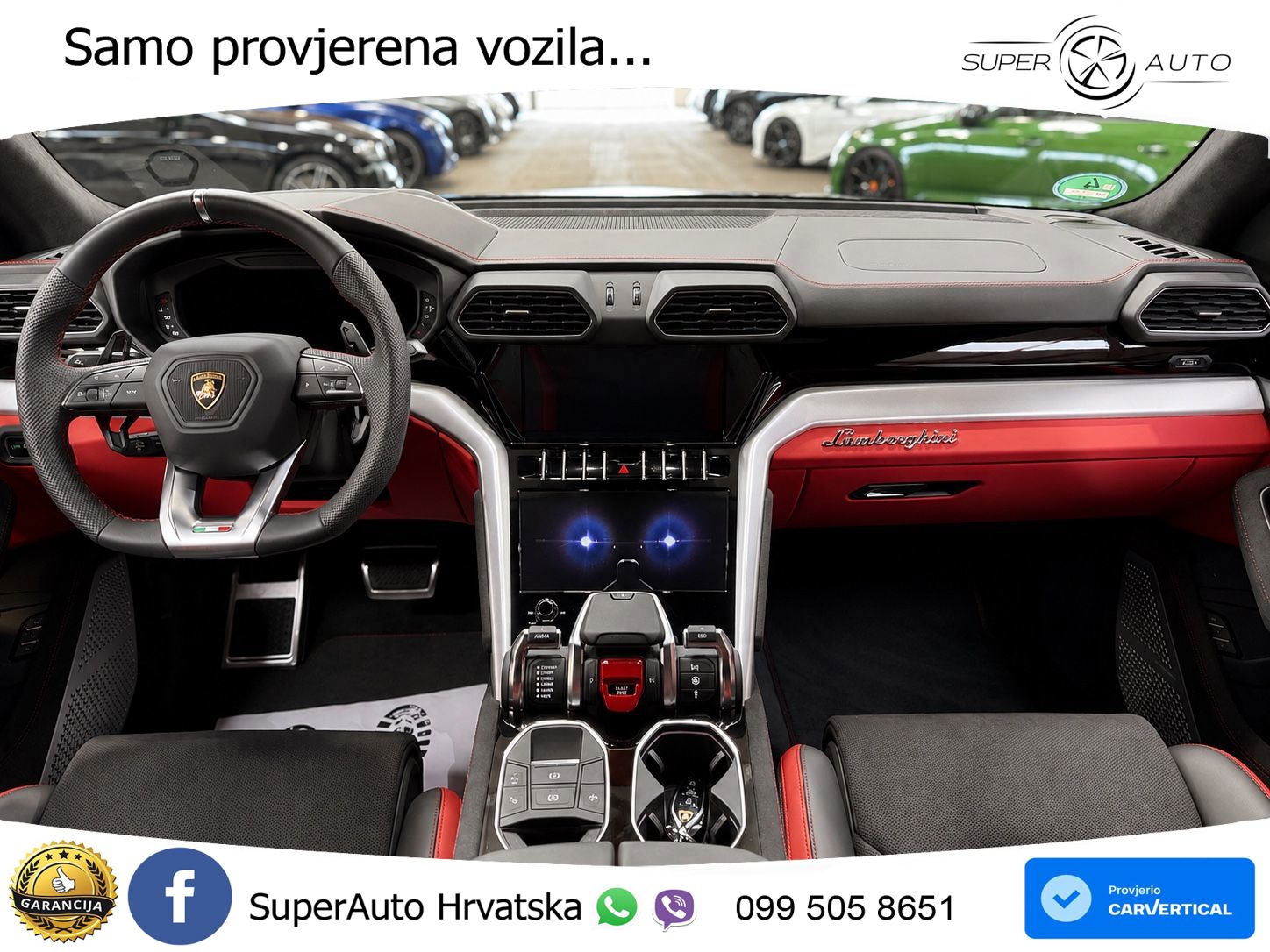 Lamborghini Urus S 4.0 V8 (666 KS) 4WD Automatic LED+GR SJED+ACC