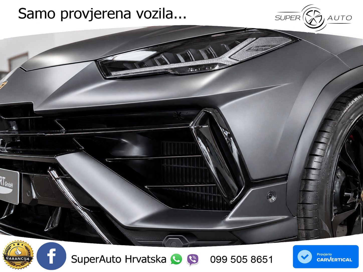 Lamborghini Urus S 4.0 V8 (666 KS) 4WD Automatic LED+GR SJED+ACC