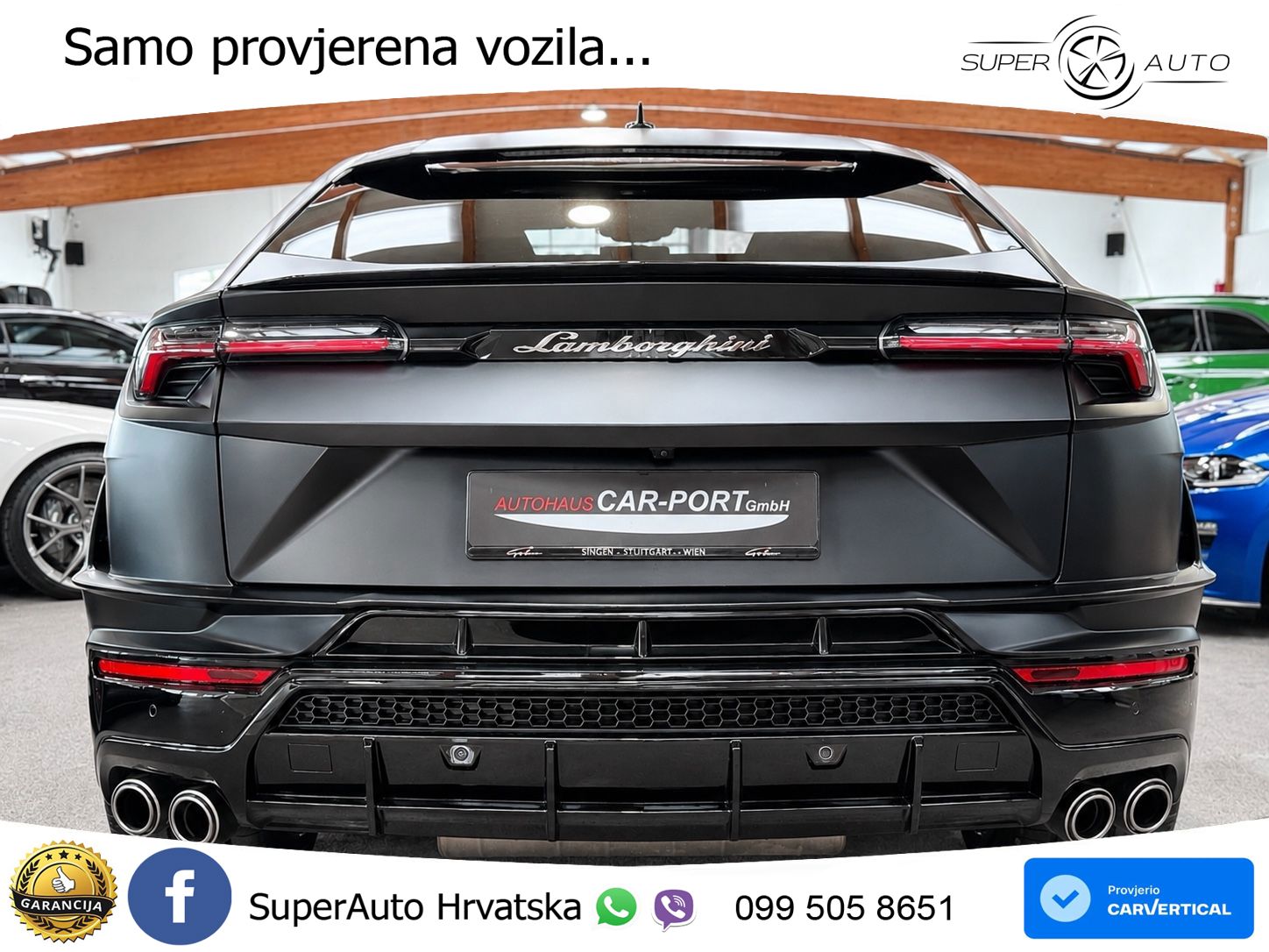 Lamborghini Urus S 4.0 V8 (666 KS) 4WD Automatic LED+GR SJED+ACC