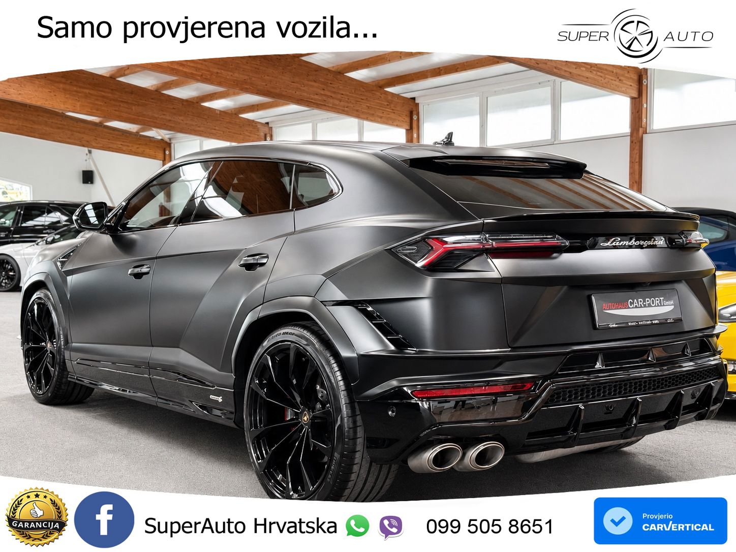 Lamborghini Urus S 4.0 V8 (666 KS) 4WD Automatic LED+GR SJED+ACC